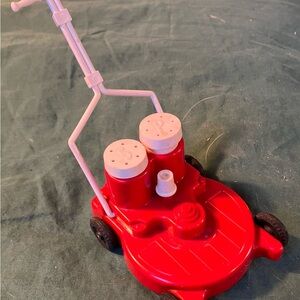 Vintage Lawn Mower Salt & Pepper Shaker Set